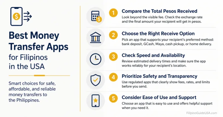 Best Money Transfer Apps for Filipinos in the USA